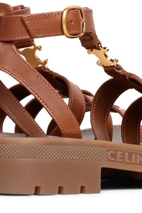 celine clea triomphe gladiator sandal
